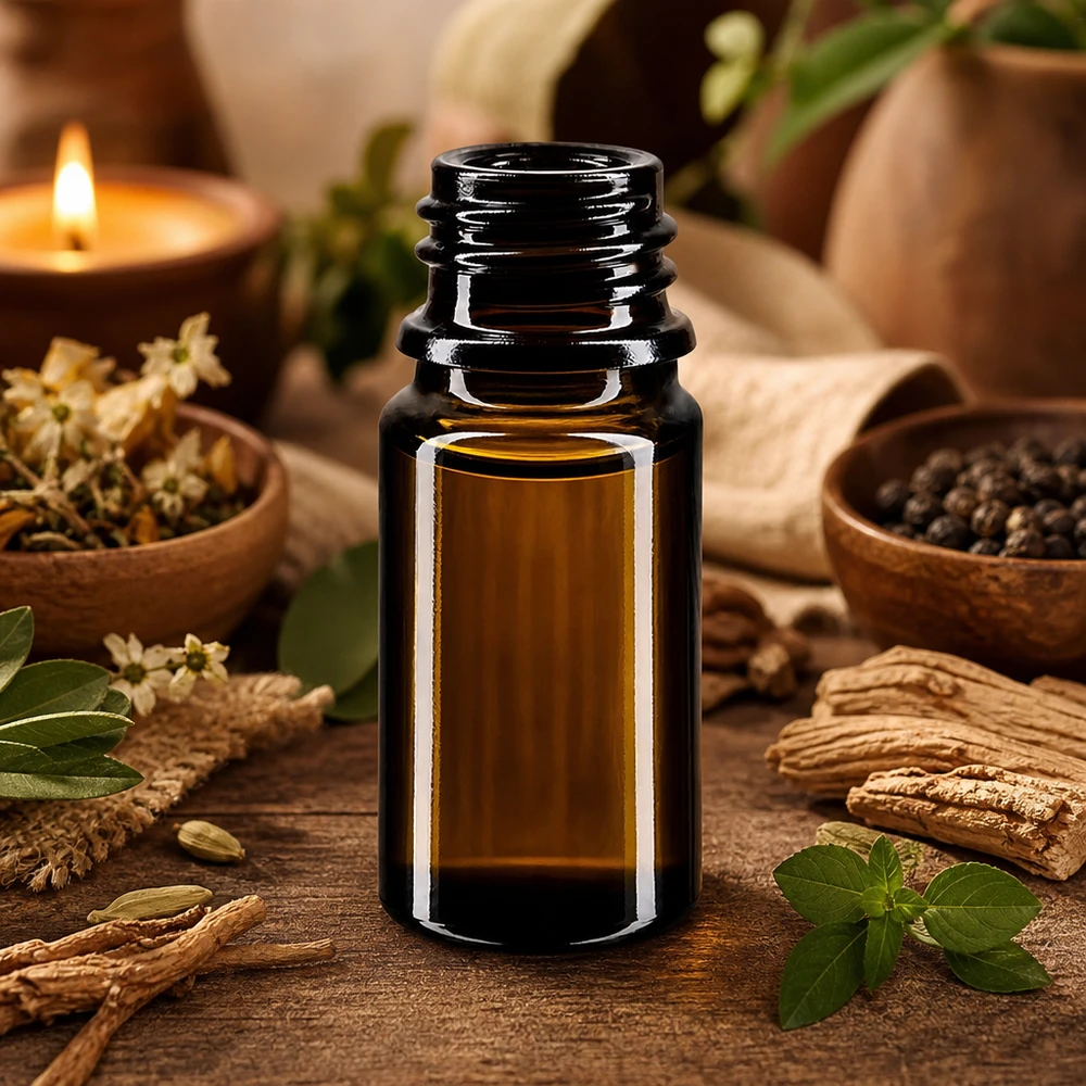 Violettglas Flasche 5ml DIN 18 (Mironglas) Stilvolle 5ml Violettglas Tropfflasche Orion für Apotheker und Naturheilkunde-Experten