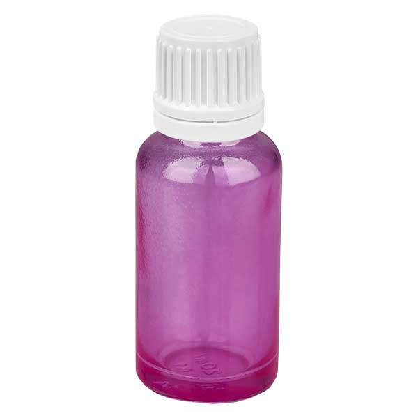 20ml Tropfflasche 0.7mm weiss Originalität Schraubverschlusserschluss  PurpleLine UT18/20