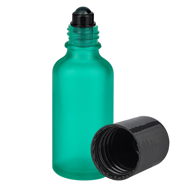 Flacone roll-on da 50 ml nero STD GreenLine UT18/50 Flacone roll-on da 50 ml nero STD GreenLine UT18/50