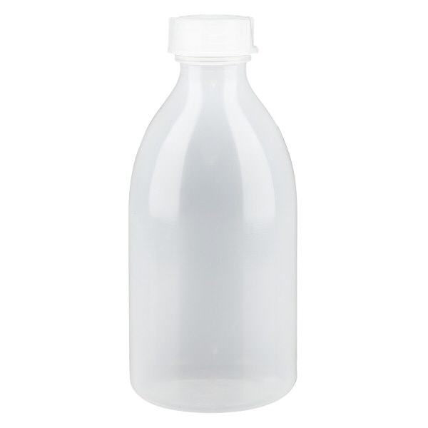 Bottiglia a vite da 250 ml, bottiglia da laboratorio a collo stretto Bottiglia a vite da 250 ml, bottiglia da laboratorio a collo stretto