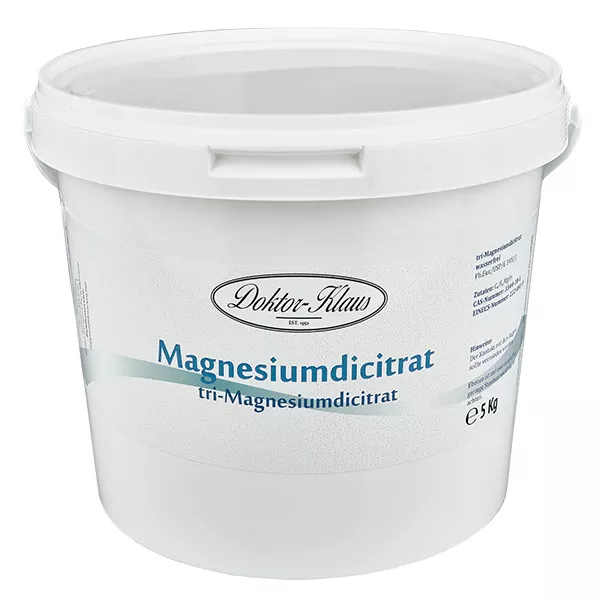 Tri-Magnesiumdicitrat (wasserfrei) 5kg Doktor-Klaus Tri-Magnesiumdicitrat (wasserfrei) 5kg Doktor-Klaus