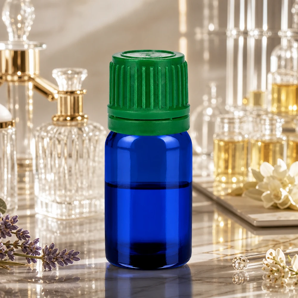5ml Flasche 11mm Schraubverschluss grün Originalitätsverschluss BlueLine UT18/5 5ml Reiseflasche aus bruchsicherem Glas mit auslaufsicherem Verschlusssystem