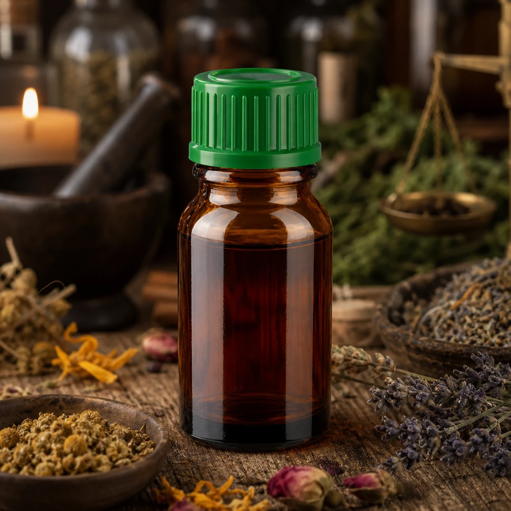 10ml Flasche 11mm Schraubverschluss grün Standard BrownLine UT18/10 Umweltfreundliche 10ml Glasflasche wiederverwendbar mit grünem Schraubverschluss für Zero Waste