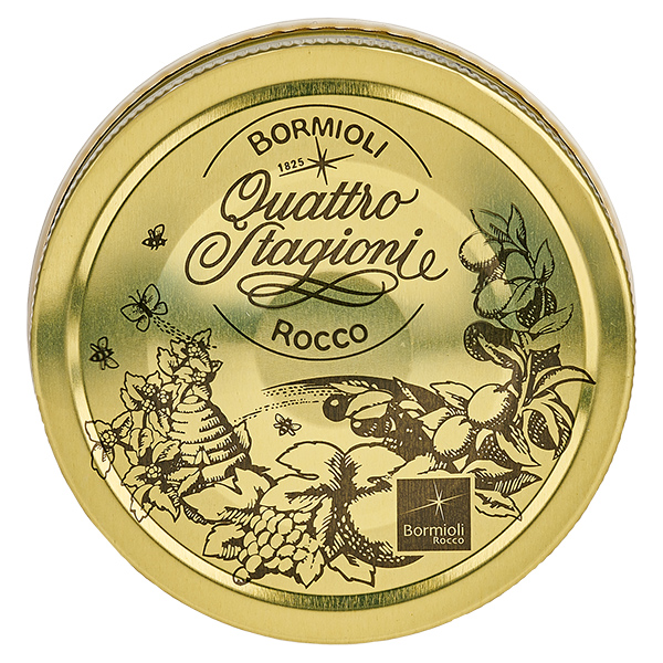 Schraubverschluss "Quattro Stagioni" gold QS110mm
