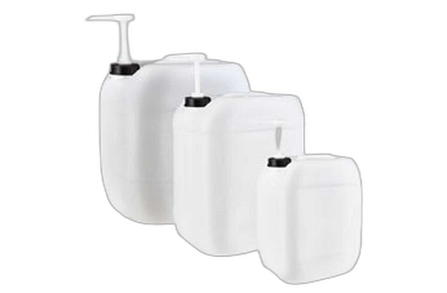 Bidons avec pompe doseuse
