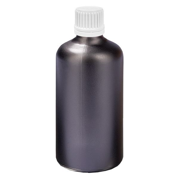 100ml Tropfflasche 0.7mm weiß Originalitätsverschluss BlackLine UT18/100