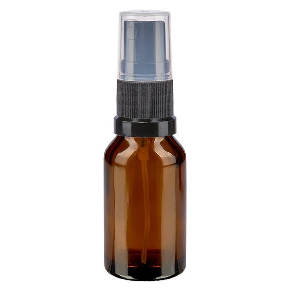 Apothekenflasche braun 30ml Sprayaufsatz schwarz
