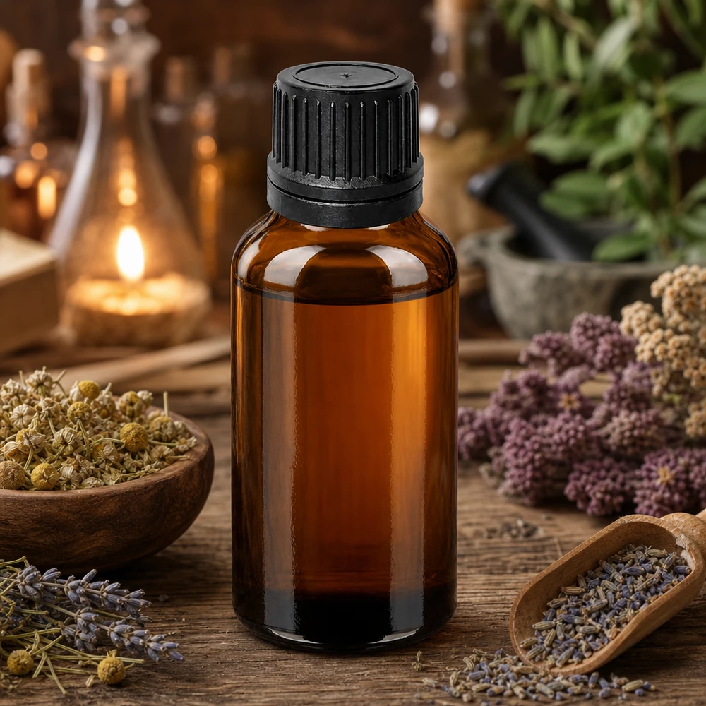 30ml Tropfflasche 1mm schwarz Originalitätsverschluss BrownLine UT18/30 Praktische 30ml Glasflasche BrownLine mit ergonomischem schwarzen Tropfverschluss für den Hausgebrauch