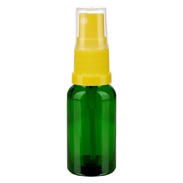 Flacone spray da 20 ml giallo/trasparente STD GreenLine UT18/20 Flacone spray da 20 ml giallo/trasparente STD GreenLine UT18/20