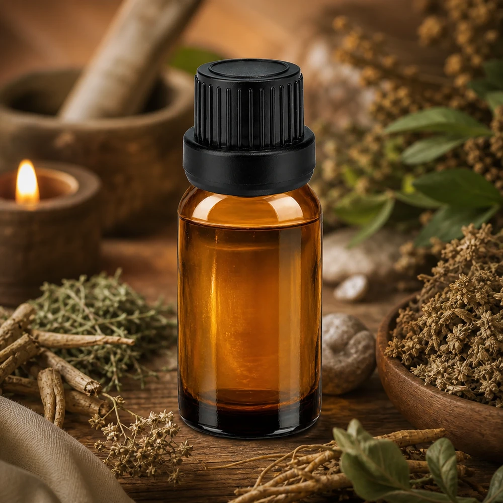 Flacone BrownLine UT18 da 10 ml con tappo a vite nero da 11 mm per un dosaggio preciso