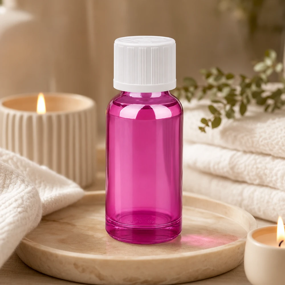 20ml Tropfflasche 1.2mm weiß Standard Kindersicher PurpleLine.UT18/20 20ml Präzisions-Tropfflasche in brillantem Magenta mit optimaler Griffigkeit dank strukturiertem Deckel
