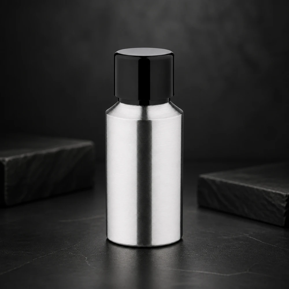 30ml geschliffene Aluflasche mit Schraubkappe Professionelle 30ml Aluminiumflasche mit geschliffener Finish für pharmazeutische Anwendungen