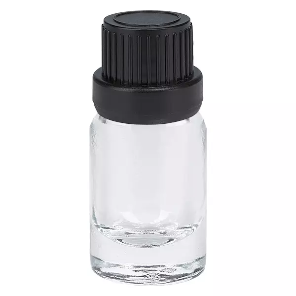 Flacon 5ml 11mm SV noir OV ClearLine UT18/5