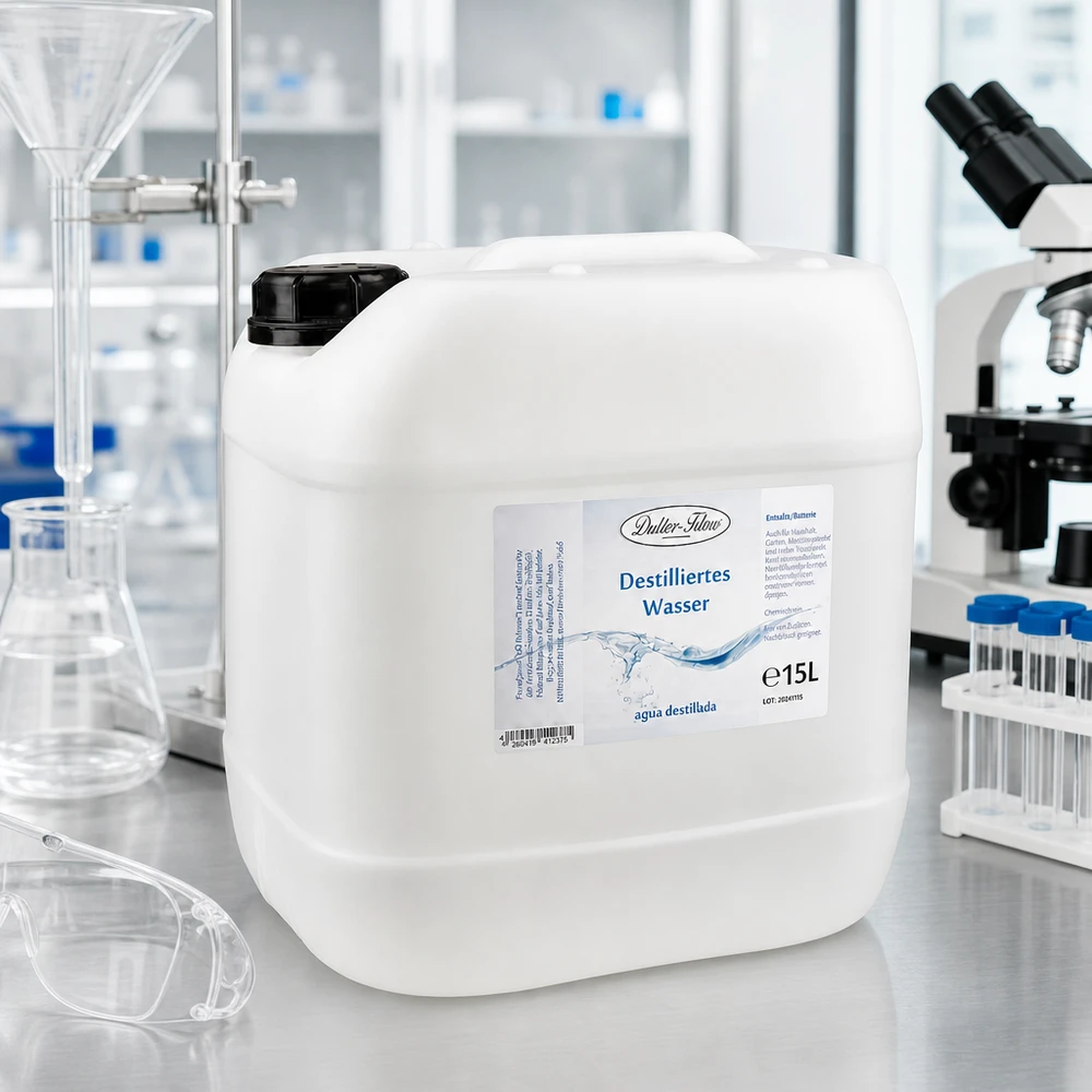 15 litri di acqua distillata Doctor Claus