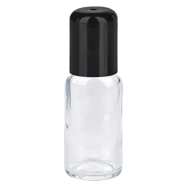 Flacone roll-on da 20 ml nero STD ClearLine UT18/20 Flacone roll-on da 20 ml nero STD ClearLine UT18/20