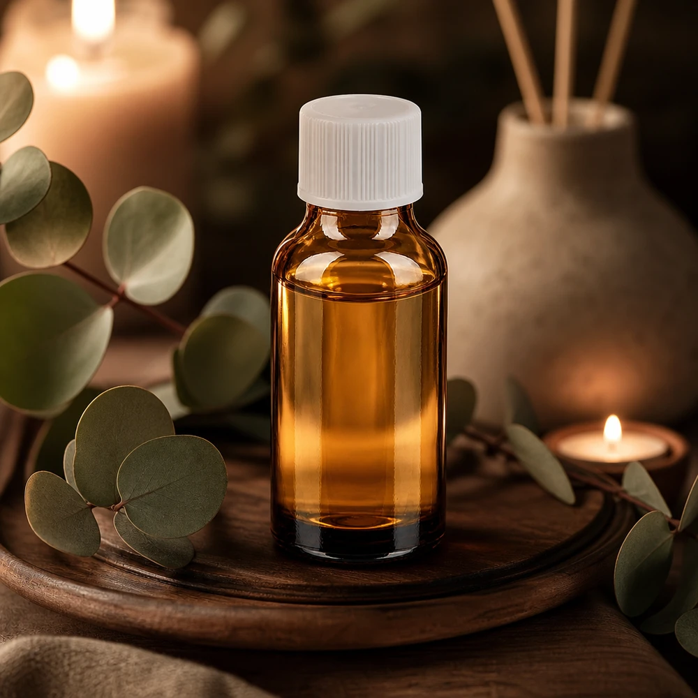 Bottiglia professionale da laboratorio da 20 ml in vetro ambrato resistente ai raggi UV per applicazioni farmaceutiche