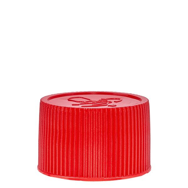 Tappo a vite in PP rosso ND 25 KiSi Tappo a vite in PP rosso ND 25 KiSi