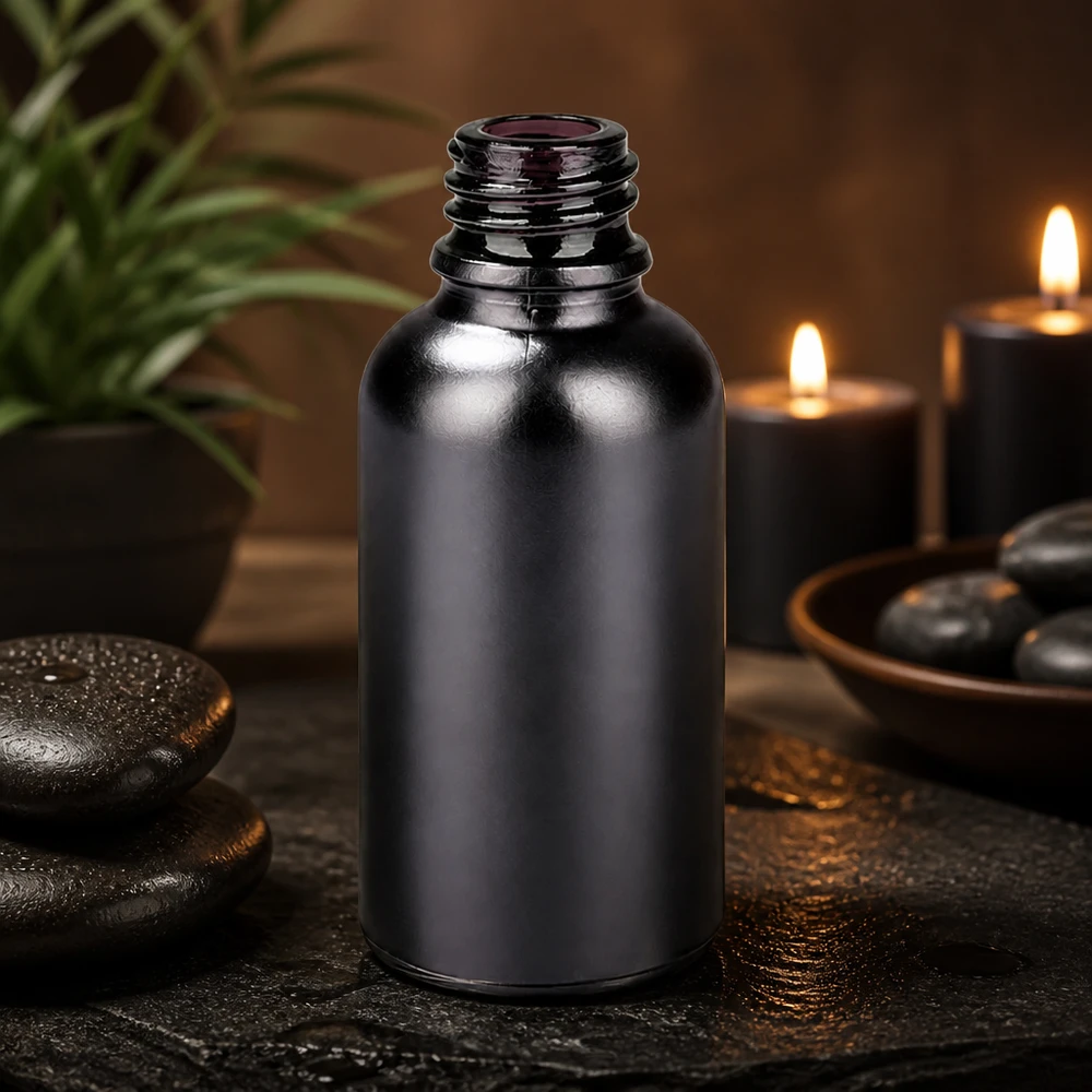 BlackLine flacone per farmacisti da 30 ml UT18/30 per la conservazione sicura di sostanze sensibili alla luce