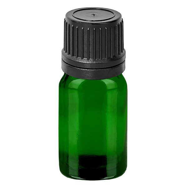 5ml Tropfflasche 1mm schwarz Originalitätsverschluss GreenLine UT18/5