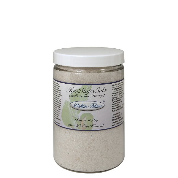 Quellsalz (Rio Maior) aus Portugal 450g Doktor-Klaus