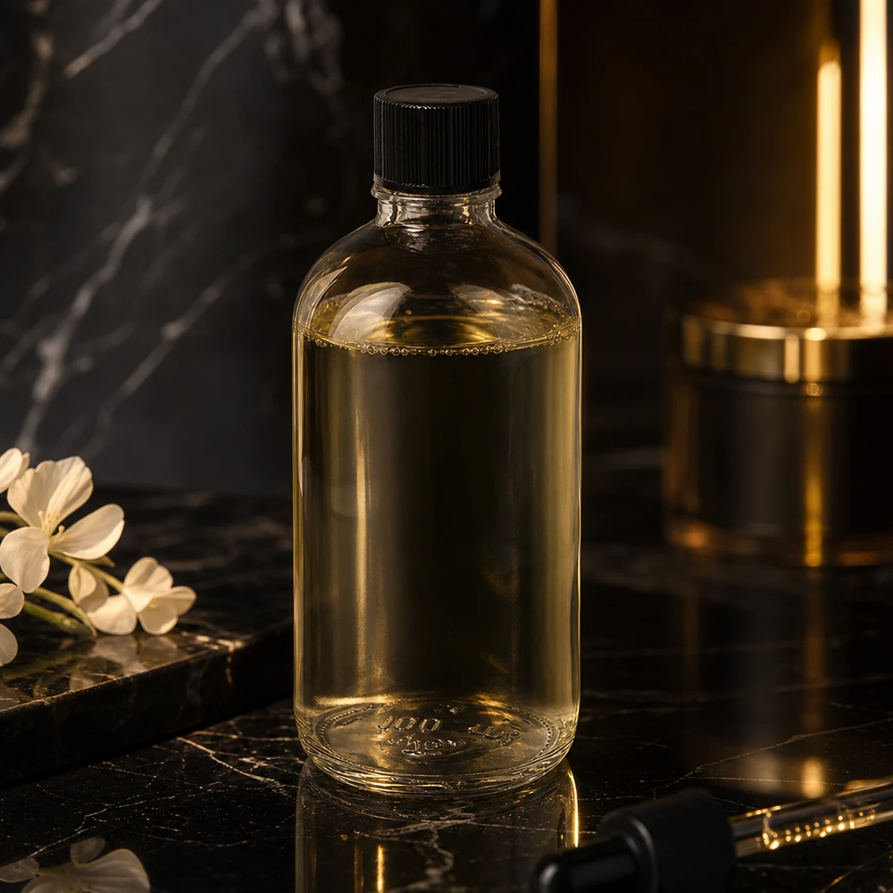 100ml Tropfflasche 1mm schwarz Standardverschluss ClearLine UT18/100 ClearLine Glasflasche 100ml mit 1mm Tropföffnung schwarzer Deckel für Kosmetik und Pharmazie