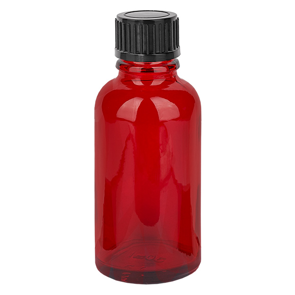 30ml Flasche 11mm Schraubverschluss schwarz Standard RedLine UT18/30