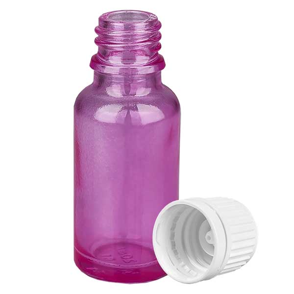 20ml Flasche 11mm Schraubverschluss weiss Originalität Schraubverschlusserschluss  PurpleLine UT18/20