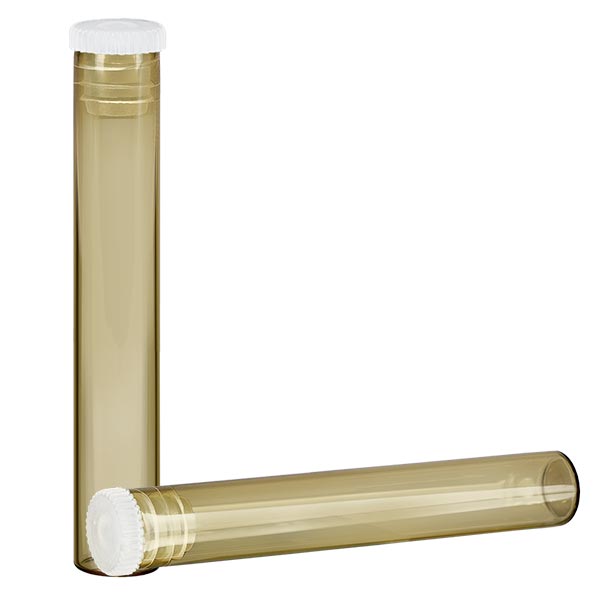 Tubetto Globule in vetro marrone da 1,8 g ca. Tubetto Globule in vetro marrone da 1,8 g ca.
