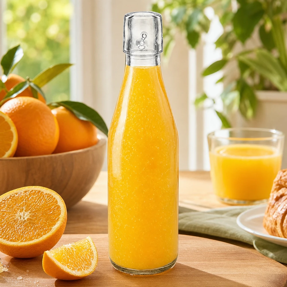 Bottiglia in vetro da 250 ml senza tappo UNiTWIST