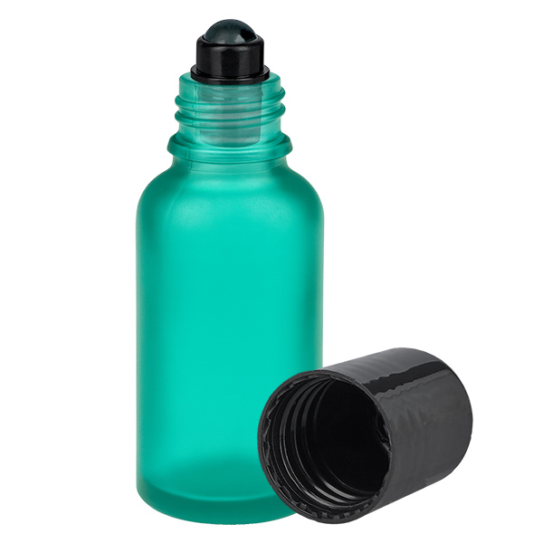 Flacone roll-on da 30 ml nero STD GreenLine UT18/30 Flacone roll-on da 30 ml nero STD GreenLine UT18/30