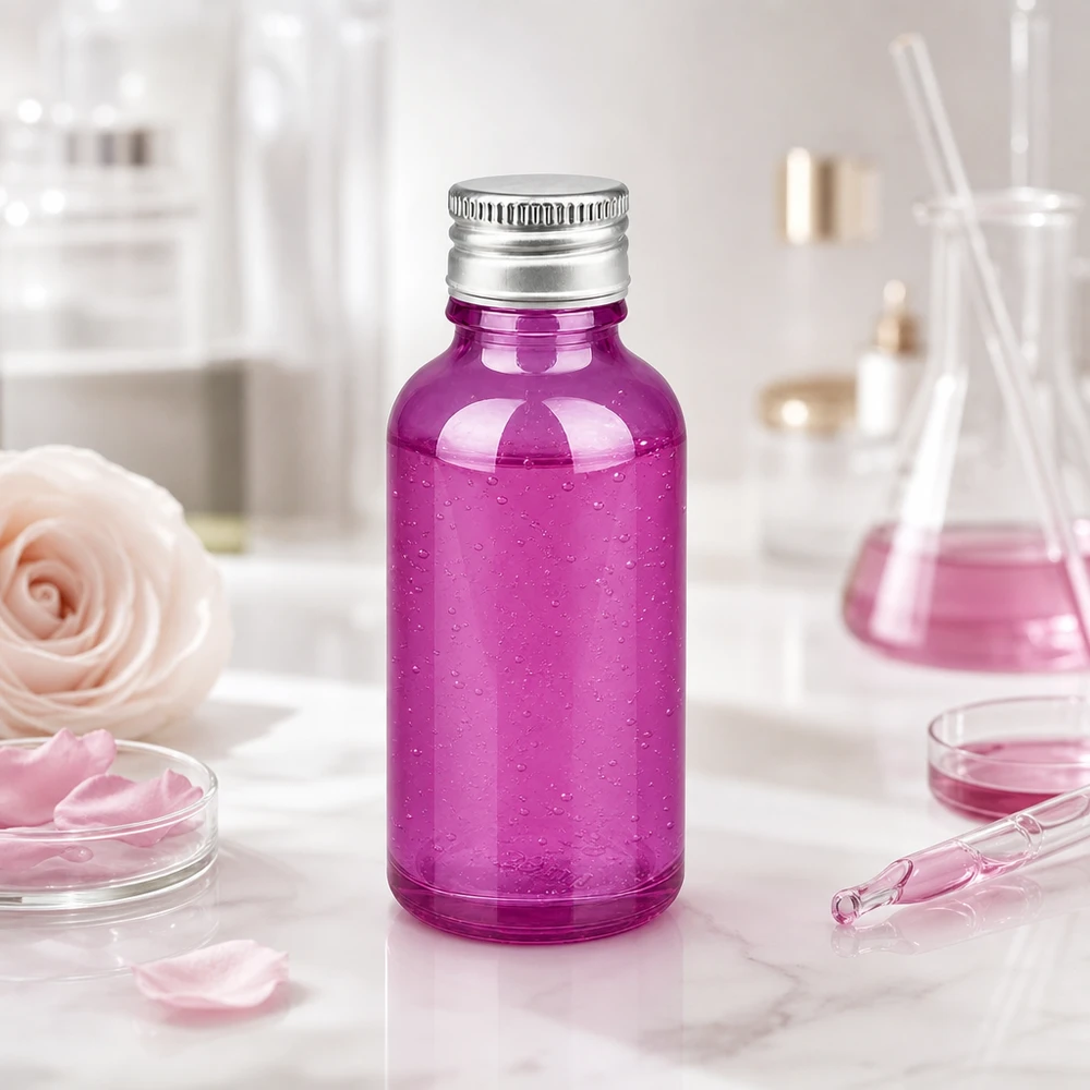 30ml Flasche 11mm Schraubverschluss Alu-Silberer Standard PurpleLine.UT18/30 Violette Laborflasche 30ml mit korrosionsbeständigem Aluminiumgewinde für professionelle Nutzung