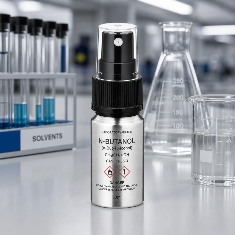 10ml geschliffene Aluflasche mit Zerstäuber Industrielle 10ml Aluflasche mit Zerstäuber - korrosionsbeständig für aggressive Flüssigkeiten