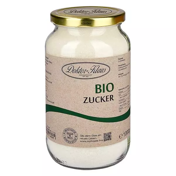 Zucker Bio 1000g Doktor-Klaus noWaste Zucker Bio 1000g Doktor-Klaus noWaste
