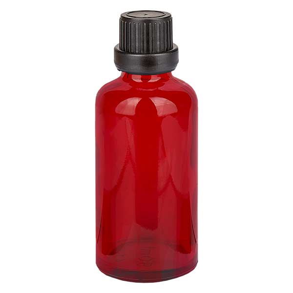 Flacone contagocce da 50ml 2mm OV RedLine UT18/50 UNiTWIST Flacone contagocce da 50ml 2mm OV RedLine UT18/50 UNiTWIST