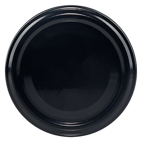 110ml Rundglas + BioSeal Deckel schwarz UNiTWIST