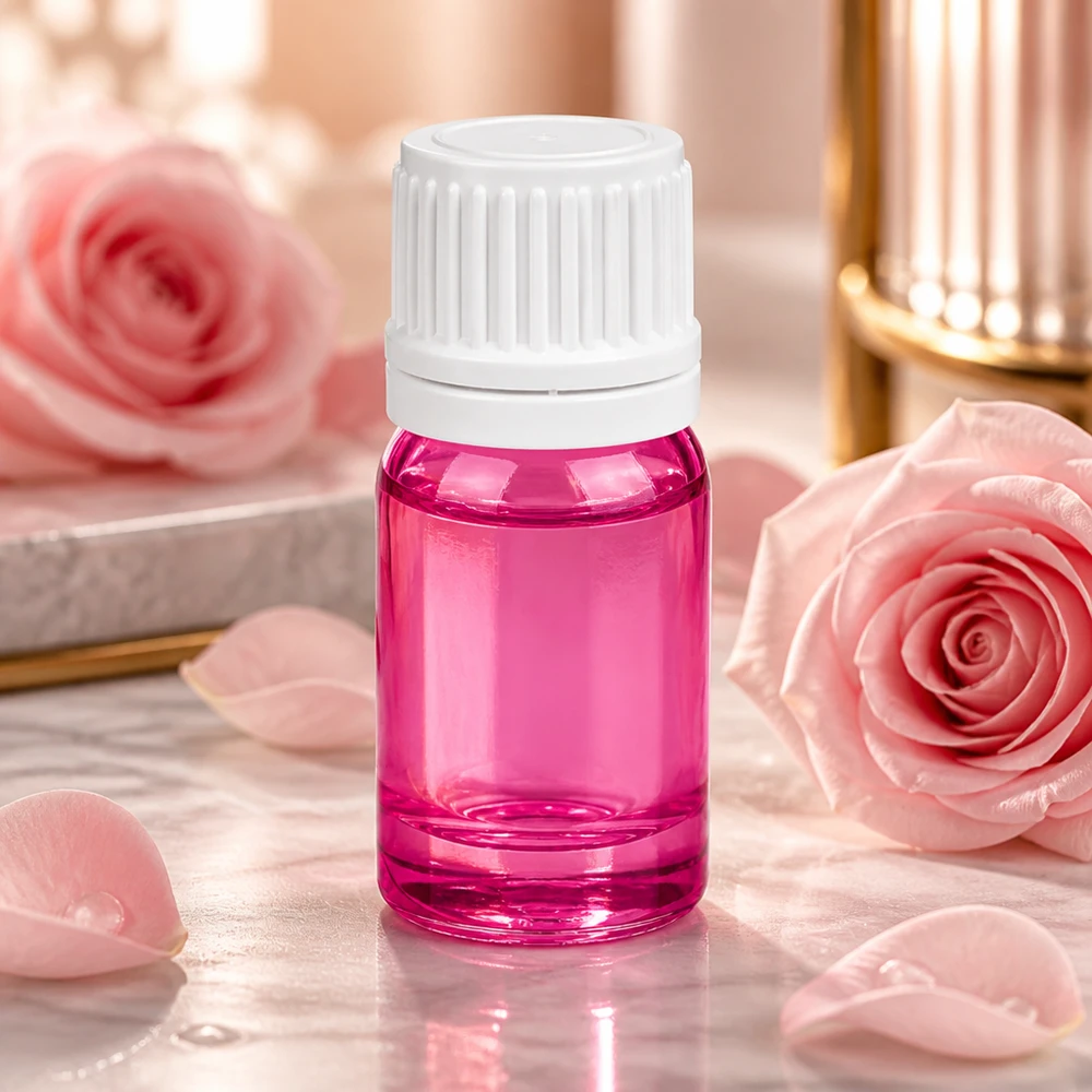5ml Flasche 11mm Schraubverschluss weiss Originalität Schraubverschlusserschluss PurpleLine UT18/5 Stilvolle PurpleLine Flasche 5ml perfekt für DIY Kosmetik und selbstgemachte Öle