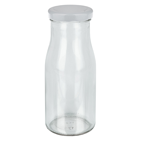 150ml Flasche mit BasicSeal Deckel weiss UNiTWIST