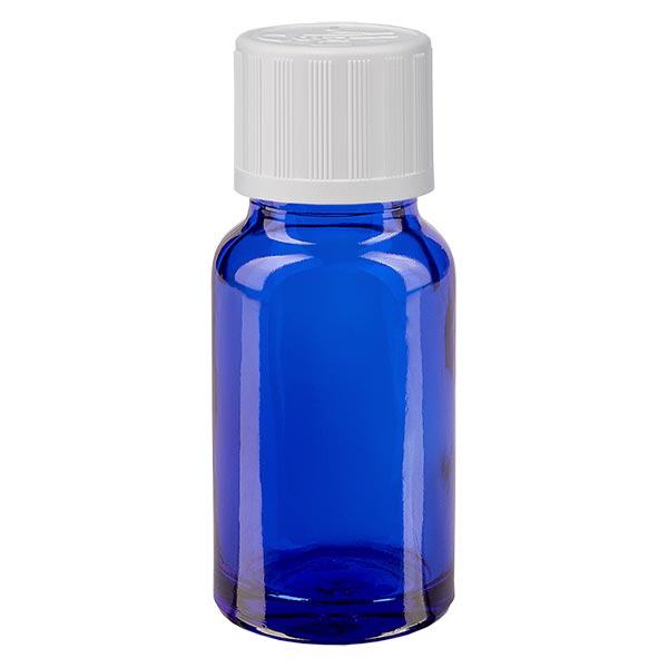 10ml blaue Apofl.. SV STD KiSi weiss/11mm ApoGlas