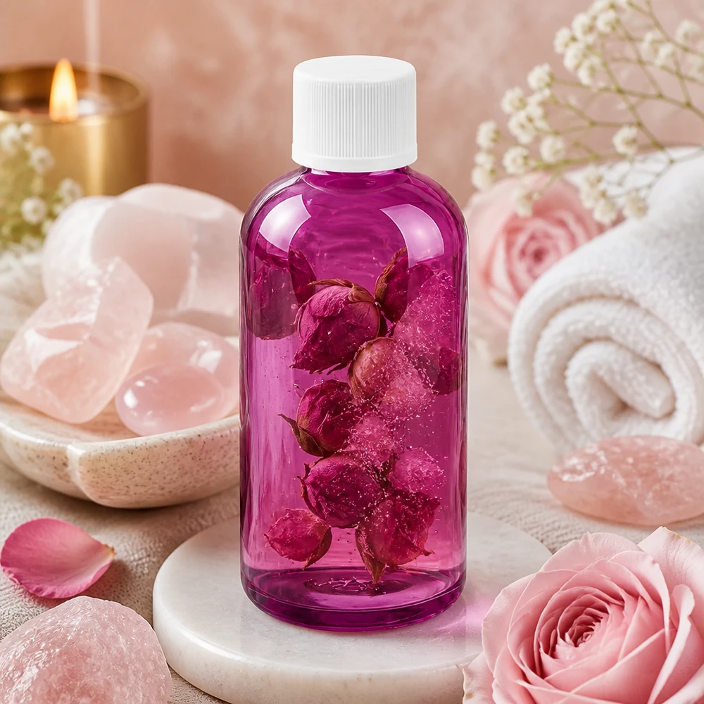 100ml Flasche 11mm Schraubverschluss weiß Standard Kindersicher PurpleLine. UT18/100 Violette Plastikflasche 100ml mit Standard-Schraubgewinde perfekt für Nachfüllungen und Portionierung