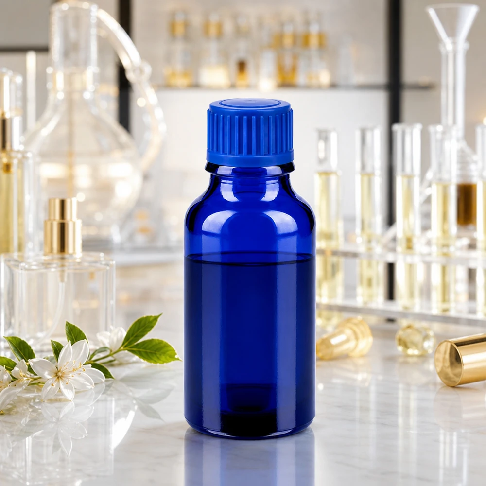 Flacone da 20 ml 11 mm SV blu STD BlueLine UT18/20 Bottiglia professionale in vetro da 20 ml della serie BlueLine per applicazioni di laboratorio e sostanze chimiche