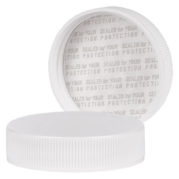 Tappo a vite 38mm bianco SFYP per Petpacker Tappo a vite 38mm bianco SFYP per Petpacker