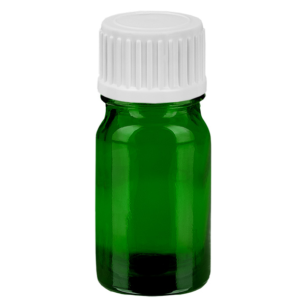 5ml Tropfflasche 0.9mm weiß Standardverschluss GreenLine UT18/5
