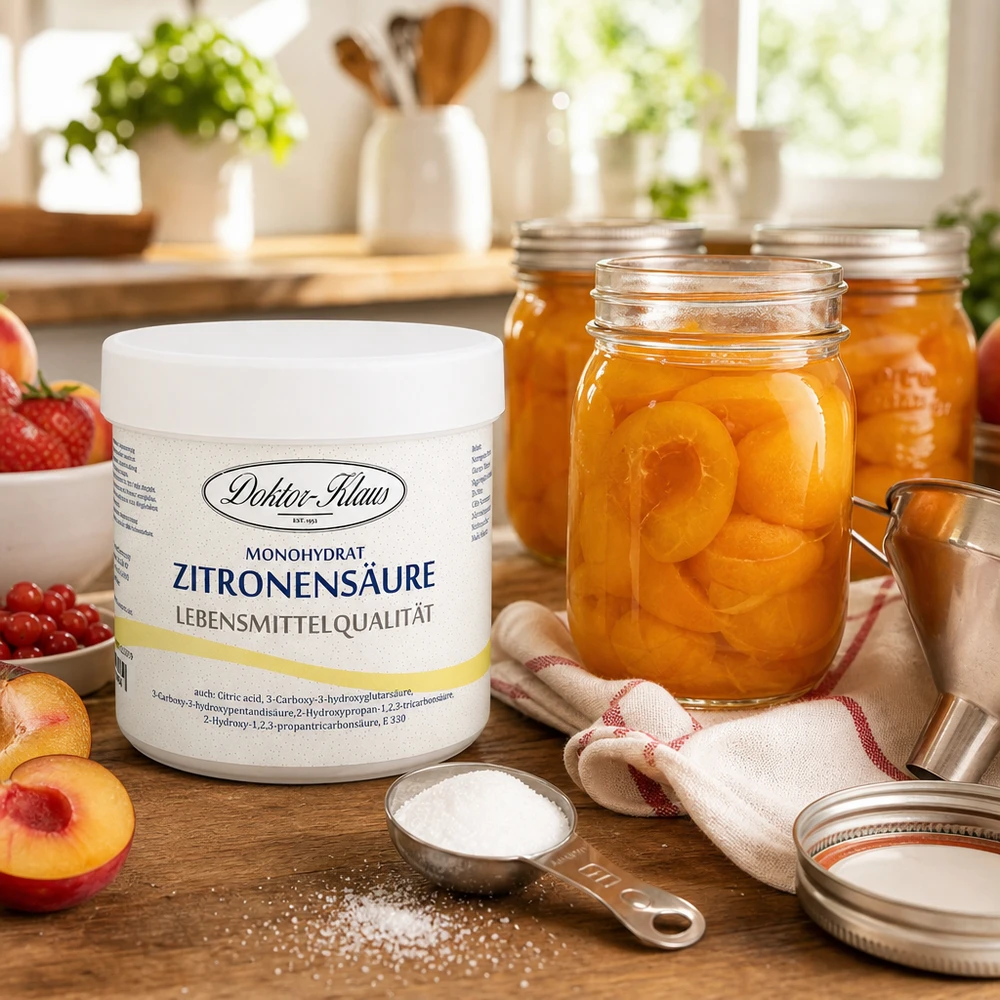 Acido citrico 250g Doktor-Klaus Zitronensäure Doktor-Klaus 250g umweltfreundliche Alternative zu chemischen Reinigern