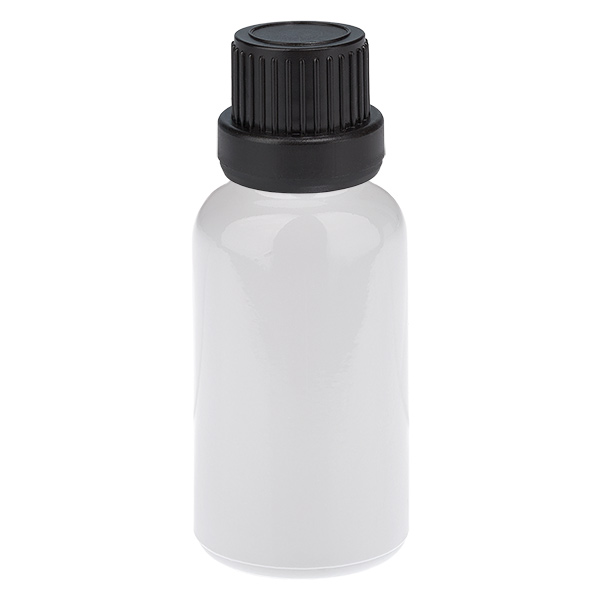 Flacone contagocce da 20 ml 2 mm nero Tappo di sicurezza WhiteLine UT18/20 Flacone contagocce da 20 ml 2 mm nero Tappo di sicurezza WhiteLine UT18/20