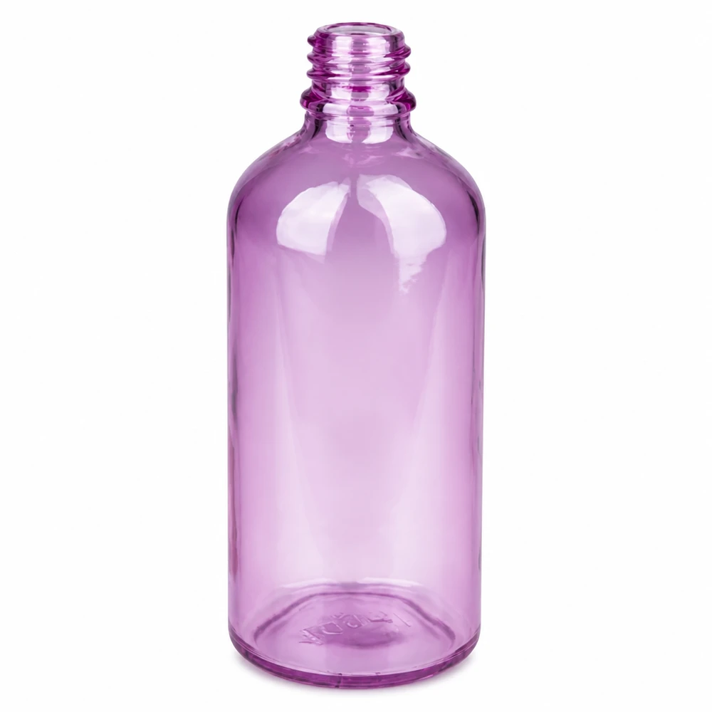 Flacone spray da 100 ml bianco/trasparente Standard PurpleLine UT18/100 Flacone spray compatto da 100 ml di colore viola trasparente, ideale per i viaggi e gli spostamenti.