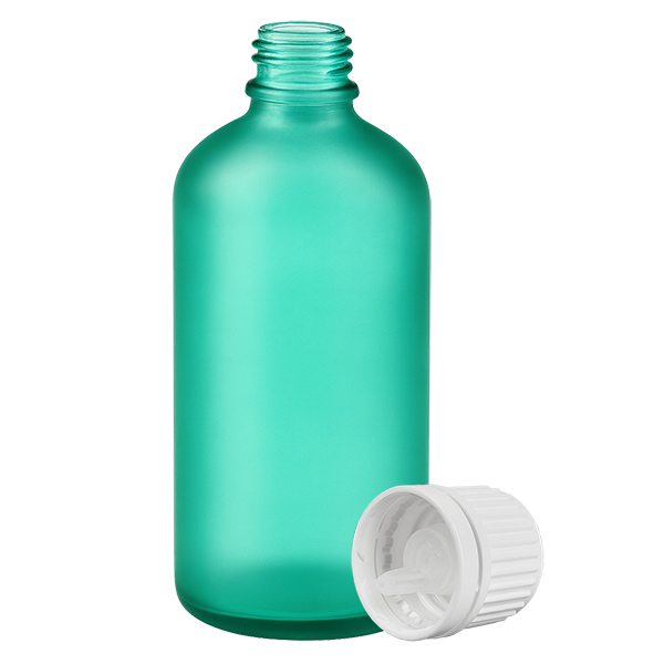 Flacone contagocce da 100 ml 0,7 mm bianco OV GreenLine UT18/100 Flacone contagocce da 100 ml 0,7 mm bianco OV GreenLine UT18/100