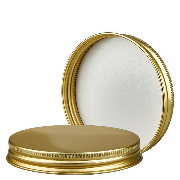 Tappo a vite in metallo oro, filettatura 63mm/R3 ApoGlas Tappo a vite in metallo oro, filettatura 63mm/R3 ApoGlas