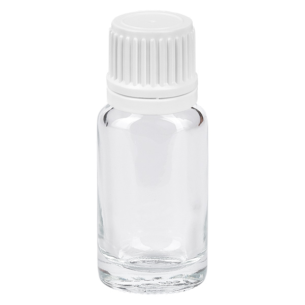 Flacone contagocce da 10 ml 0,7 mm bianco OV ClearLine UT18/10 Flacone contagocce da 10 ml 0,7 mm bianco OV ClearLine UT18/10