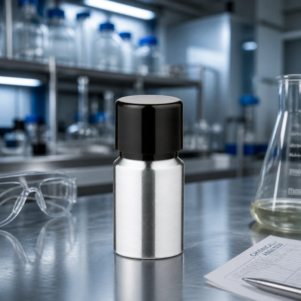 10ml geschliffene Aluflasche mit Schraubkappe Vielseitige 10ml Aluflasche mit glatter geschliffener Textur perfekt für industrielle Anwendungen