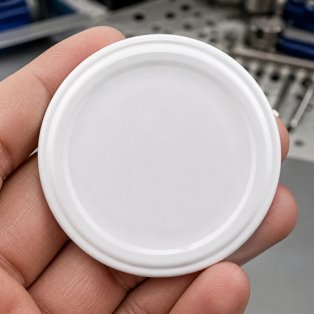 Weisser Twist-Off Deckel TO58 mit BioSeal Dichtung unitemp hitzebeständig für Konserven